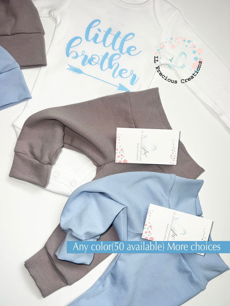 Twin Matching Coming Home Outfits Little Brother Little Sister LLPreciouscreations #llpreciouscreations #littlesister #pinkandblue #littlebrother #twins #newborntwins #babyboyoutfit #babygirloutfit #cominghomeoutfit #personalizedoutfit #newborntwins #babygift #babyshowergift #hospitalbabyoutfit #handmade #boygirltwins #matchingbabyoutfits #siblingoutfits #babyclothes