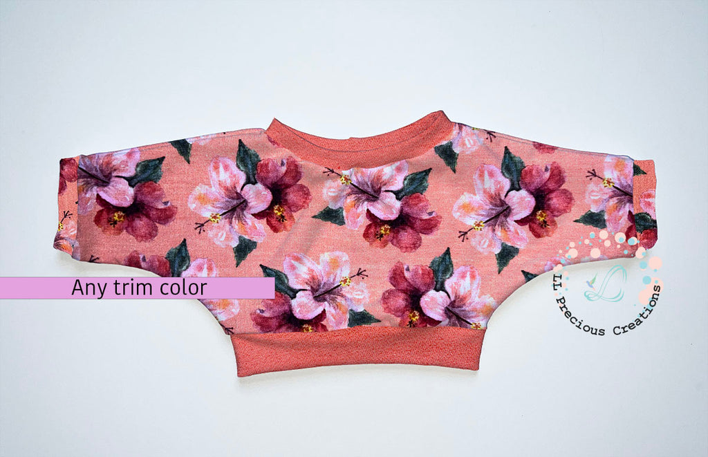 Coral Hibiscus Baby Girl Floral Outfit Crop Top Handmade Outfit #llpreciouscreations #babygirloutfit #coralfloraloutfit #cropbabytop #loungebabyoutfit #hightqualityoutfit #babygift #babyshowergift #newborbabygirl #toddlergirloutfit #babymittens #handmadeoutfit 