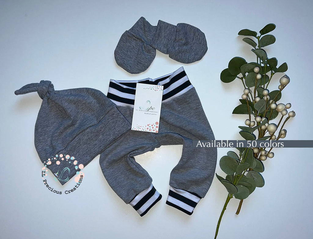 Baby Boy Heather Grey Handmade Outfit Set by LL Precious Creations
#llpreciouscreations #littlebrother #babybrother #newbornbabyboy #newbornboyoutfit #navyboyoutfit 
#cominghomeoutfit #babyhandmadeoutfit #navyoutf #babyboygift #momtobegift #babyshowergift #newbaby #newborngift #giftfornewbornbaby #handnmade 
