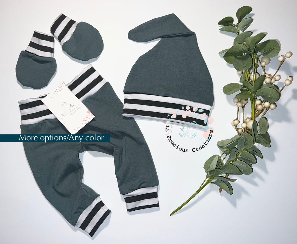 Baby Boy Hunter GreenHandmade Outfit Set by LL Precious Creations
#llpreciouscreations #littlebrother #babybrother #newbornbabyboy #newbornboyoutfit #navyboyoutfit 
#cominghomeoutfit #babyhandmadeoutfit #navyoutf #babyboygift #momtobegift #babyshowergift #newbaby #newborngift #giftfornewbornbaby #handnmade 