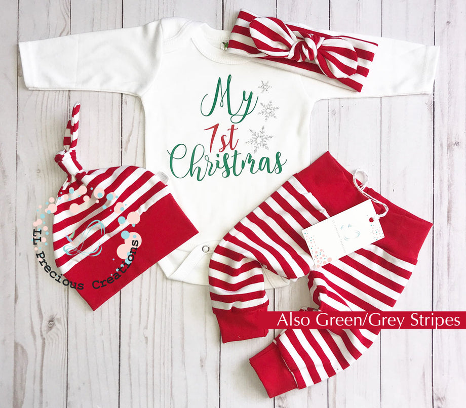 My first christmas outfit girl hot sale