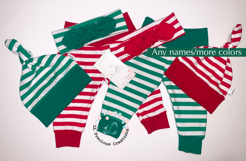 Baby's 1st Christmas Outfit Gender Neutral Christmas Baby Outfit Candy Cane Outfit  #newbornbabyoutfit #christmasoutfit #llpreciouscreations #bestgiftever #newbornbaby #christmasbabyoutfit